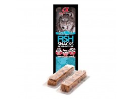 Imagen del producto Alpha Spirit as snack para perro pescado 16x35g