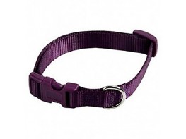 Imagen del producto Papillón collar ajustable nylon 15 mm x 33-40 cm violeta