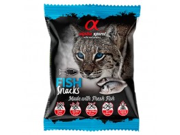 Imagen del producto Alpha Spirit Snack tacos gato pescado 50g x 24
