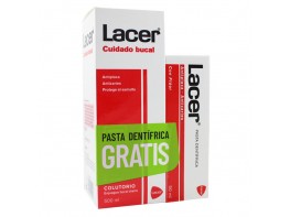 Imagen del producto Lacer set de colutorio y pasta dentífrica 500ml + 50ml