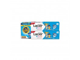 Imagen del producto Lacer Gel Dental Infantil fresa duplo + figura 3d Sonic 75ml + 75ml
