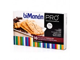 Imagen del producto Bimanan pro galletas cereal/choco 16uds