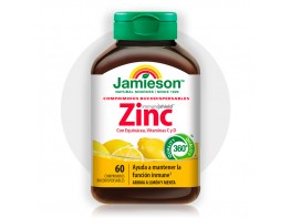 Imagen del producto Jamieson Zinc con vitamina C y D 60 comprimidos