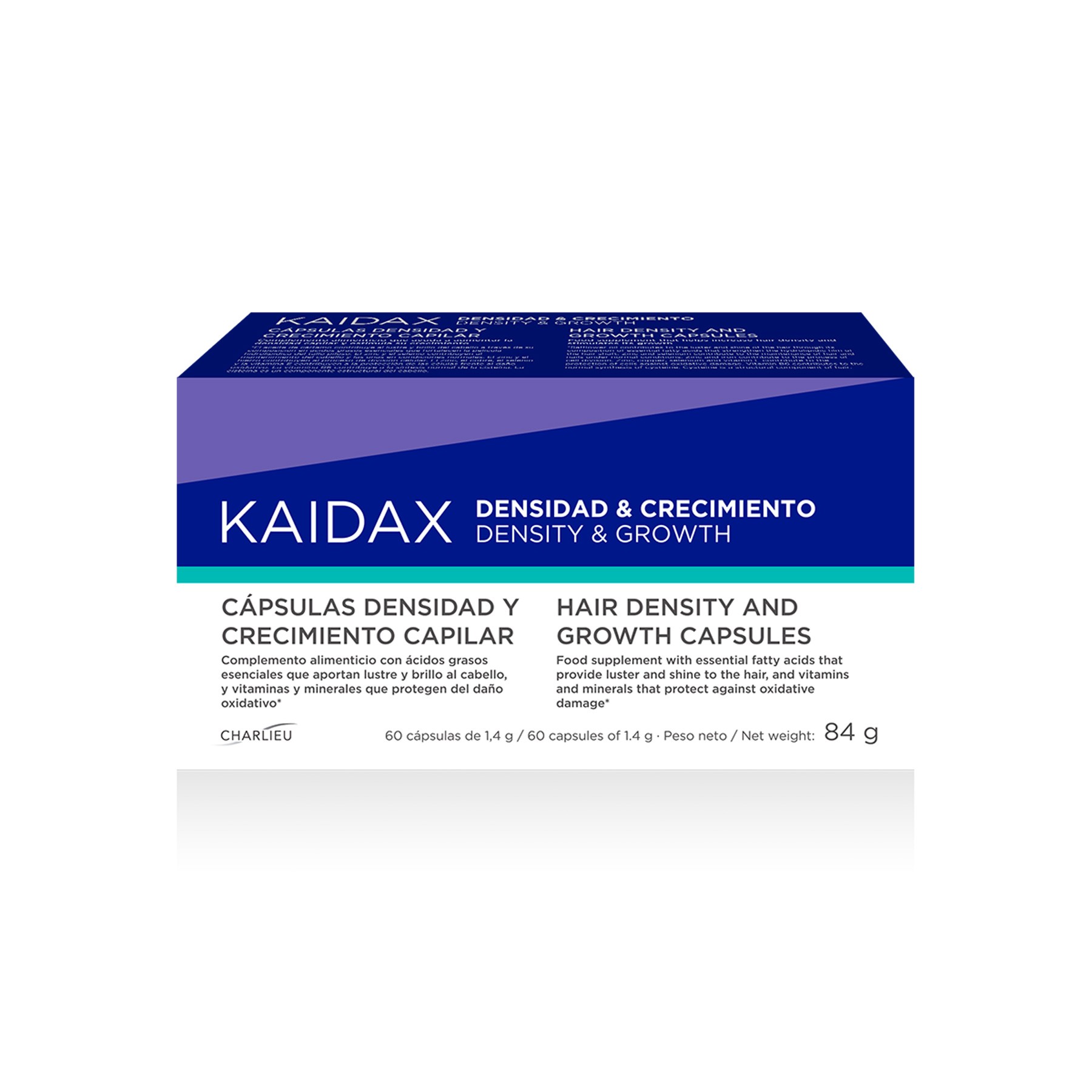 Kaidax densidad y crecimiento 60 cápsulas