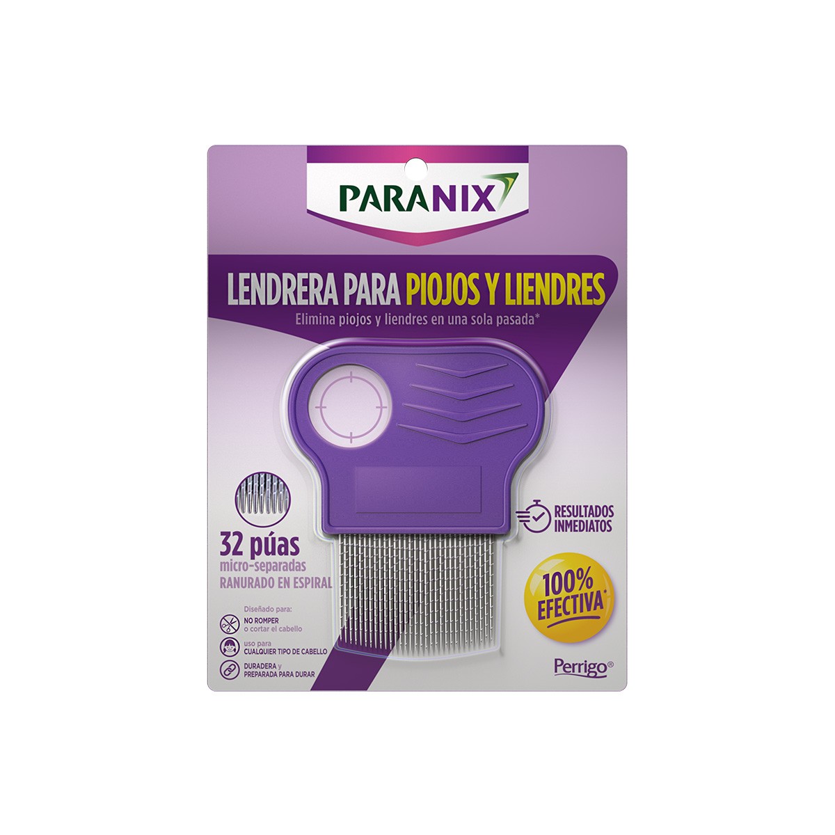 Paranix Lendera. Tratamiento de piojos y liendres.